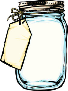 Mason jar for canning